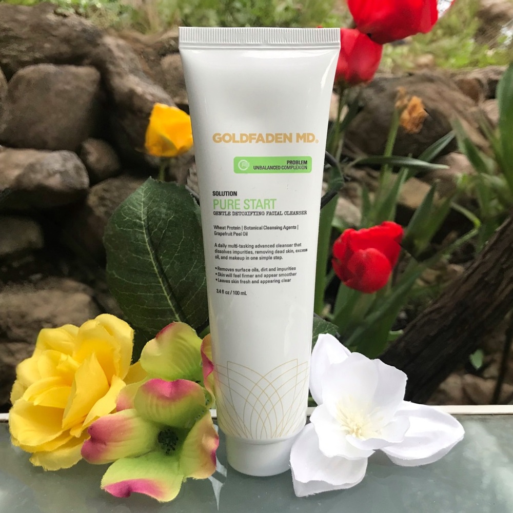 Goldfaden MD Pure Start Gentle Detoxifying Facial Cleanser FULL SIZE 100ml *NEW